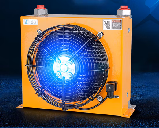 Refrigerador de óleo hidráulico microcanal resfriado a ar, trocador de calor do radiador, resfriador de óleo de ar, resfriador de compressor, Ah1012 Ah1470 Ah1490 Ah1680 Af0510 Af1025 Ah0608 Aw0607