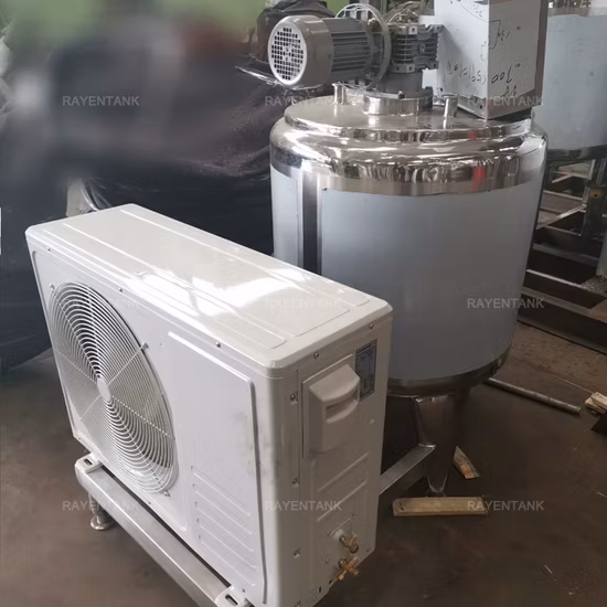 Chaleira de polimerização usada, refrigerador de aço inoxidável de polipropileno, chaleira de polimerização de aço inoxidável