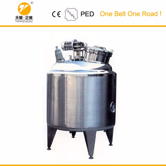 Chaleira de reação de aço inoxidável